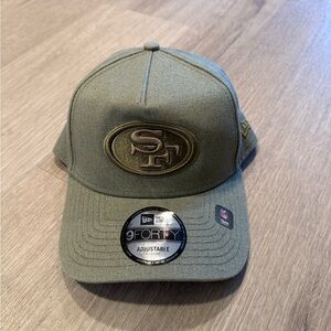 New Era Sage Green SF 49ers hat